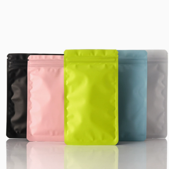 Wholesale Double-Sided Colored Resealable Bags – Small Pouches for Jewelry, Studs, and Accessories; Sealable Bags for Parts and Food Packaging
