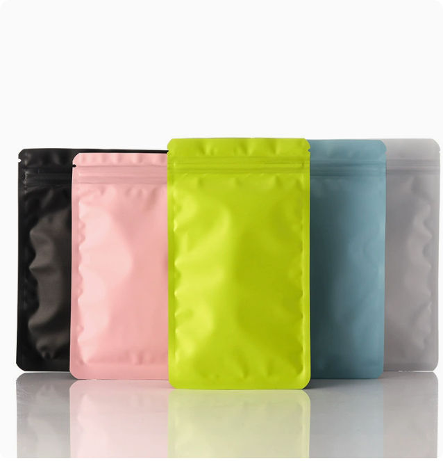 Wholesale Double-Sided Colored Resealable Bags – Small Pouches for Jewelry, Studs, and Accessories; Sealable Bags for Parts and Food Packaging